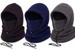 Fleece Snood with Elasticated Neck Thermal All in One, Toggle Pull String