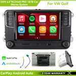 NONAME 6.5" CarPlay Android Auto RCD440 PRO RCD360 MIB Radio Stereo For VW Caddy