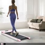 Neo Treadmill Walking Pad Under Desk Portable Adjustable Speed Remote LED Screen