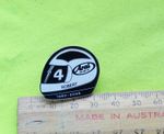 Robert Dunlop #4 UGP TT NW200 Helmet Motorcycle brooch badge lapel pin ARAI