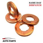 for BMW Diesel Fuel Injector Crush Seal Copper Washer M47 N47 M57 N57 Engines x4
