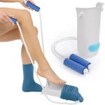 Sock Aid Helper Puller Easy On Off Dressing Assist Elderly Pregnant Disabled Fre