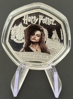 Harry Potter Bellatrix 50p Coin, Solomon Islands, 2024, Unc In Capsule.