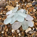 30x Genuine North East Coast Sea Glass Mixed Pastel Colours Jewellery & Crafts