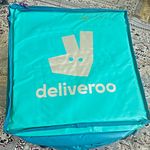 Deliveroo Insulated Food Delivery Backpack Bag Teal/Blue for Food Delivery