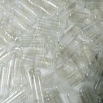 1K-10K Size 00 Clear Empty Gelatin Pill Capsules Kosher Gel Caps Gluten-Free