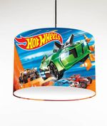 HOT WHEELS CEILING DRUM LIGHT SHADE / TABLE LAMPSHADE 3 SIZES