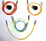 KNITPRO Interchangeable Coloured Needle Cable ~ Choose Size