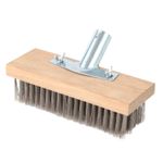 Handle Wire Brush Cleaning Metal Stainless Wire Scratch Brushes BBQ Wire Broom