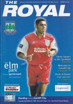 Reading v Cardiff City 3 February 1998 FA Cup Fourth Round Replay