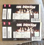One Direction Where We Are Tour 2x Wembley Tickets Fri 6 Jun 2014 Block 506