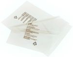 1000 SELF SEAL CLEAR POLYPROPYLENE BAGS, 9" X 12", GARMENT BAGS, FREE P&P