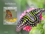 Butterflies MNH Stamps 2019 Sao Tome & Principe S/S