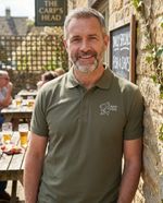 Carp Fishing Polo Shirt, Embroidered Left Brest. Built To Last.