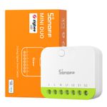 SONOFF Zigbee Smart Switch 2 Gang Dual Relay 16A Home Assistant MINI-ZB2GS UK