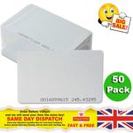 50Pcs 125Khz RFID Cards - EM4100 TK4100 Contactless Proximity Smart