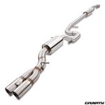 STAINLESS STEEL SPORT CAT BACK EXHAUST SYSTEM FOR PEUGEOT 208 1.6T GTI 12-18
