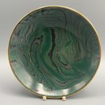 Bouchet Original Agateware Pin Trinket Dish from Jersey Small Marbled Plate
