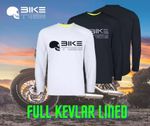 Motorbike, Motorcycle T-shirt Full Kevlar Lined and  CE Armoured  Bike Tribe ®