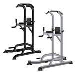 MAXSTRENGTH Pull Up Power Tower Dip Station Home Gym Workout Equipment