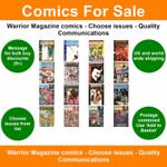 Warrior Magazine comics - Choose issues - Quality Communications