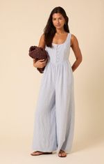Nobody's Child Womens Blue Jumpsuit RRP £75