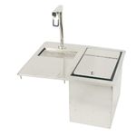 Advance Tabco D24WSIBL DropIn Glass Filler Station w/ Ice Bin