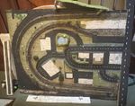 Large 000 Model Railway Layout. In 2 halves (pictured separately) collect ky3*