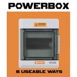 G-PROKIT IP65 PLASTIC CONSUMER UNIT 6-WAYS