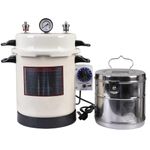 13 Litre Electric Autoclave Sterilizer with Timer Includes Sterilization bin