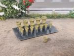 Oo Gauge Terracotta Plant Pots 3d Printed Unpainted 