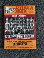 1984 European Cup Final  Roma v Liverpool (Roma "Mia" Issue) + Offical programme
