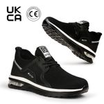 MENS STEEL TOE CAP SHOES SAFETY TRAINERS WORK BOOTS WOMENS LIGHTWEIGHT FASHION