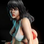 Commission Pro Artist Proof Model Figure for Druuna Sci-Fi fantasy Hero Fan Art