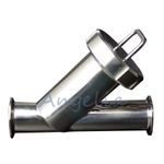 3/4"~4" Sanitary Pipe Filter Inline Y Strainer Filter Stainless Steel 304 