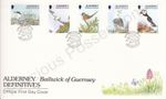 Alderney First Day Cover FDC 1994 DEFINITIVES 3P-£1 STAMPS