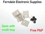 TO-220 Mica washer Thermal Insulator Kit semiconductor to Heatsink pack of 5