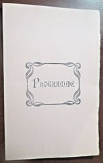 1927  YEOMEN OF THE GUARD. Programme  CHRISTCHURCH  NEAR BOURNEMOUTH