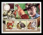 BASENJI RHODESIAN RIDGEBACK COTON DE TULEAR Dog Stamp Sheet Central African 1998
