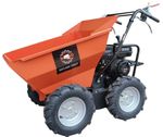 Mini Dumper 4 Wheel Drive Power Barrow Outland Tools WD30 4wd Petrol 3+1Gearbox