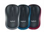 Logitech M185 Wireless Optical Mouse + USB Receiver Fit Compact PC Laptop Mouse