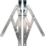 UPVC Window Hinges Friction Stays 8" 10" 12" 16" 20" 24" - One Pair