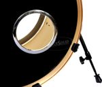 RockSolid 2 Piece Chrome 6"  Bass Drum O Ring Port Hole Protector For Drum Head