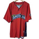 Majestic MLB All-Star Game 2010 Men's Baseball Jersey Red American 3XL