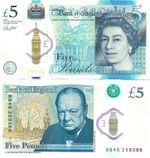 United Kingdom / Great Britain 5 pounds 2015 / [2016] P-394 UNC