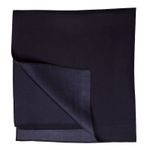 Silk scarf wrap black twill silk 65x65 cm