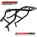 Honda NC750X 2026 26 CrossPro Gloss Black Aluminium Engine Crash Bar Kit