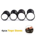 Finger Sleeves Finger Cots 4PCS Finger Sleeves Ethereal Drum Fit Perfectly
