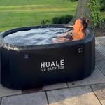 Portable Inflatable Ice Bath Tub 132 Gal 150x80x75cm with Pump Cold Plunge Pool