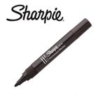 Sharpie M15 Marker Pen Permenant In Black Bullet Tip
